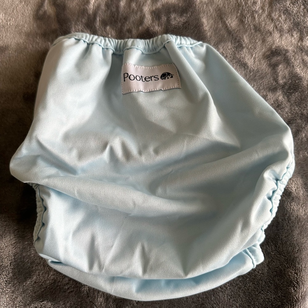 Light Blue Reusable Kids Swim/Training Pants
